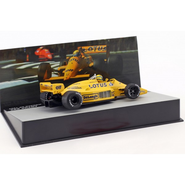 Lotus 99T - A. Senna (1987), Monaco GP, 1:43 Altaya