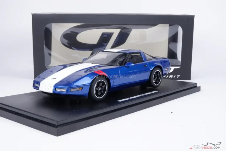 Chevrolet Corvette C4 Gran Sport (1996) modrý, 1:18 GT Spirit