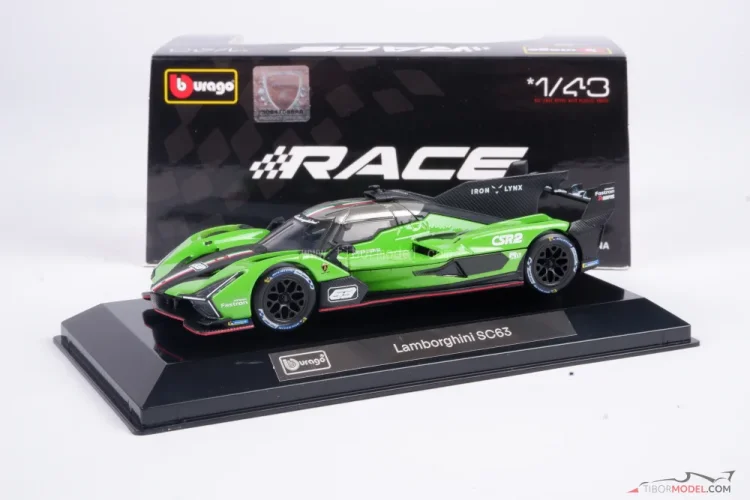 Lamborghini SC63 Hypercar č.63 (2023), 1:43 Bburago