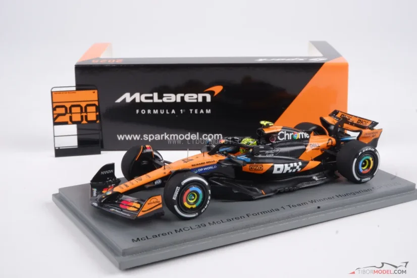 McLaren MCL39 - Lando Norris (2025), Víťaz VC Maďarska, 1:43 Spark