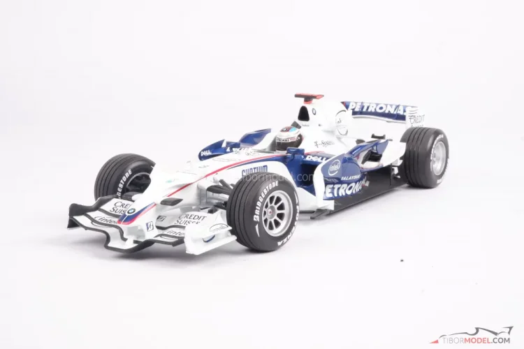 Model car BMW Sauber F1.08 Heidfeld 2008 Minichamps | Tibormodel.com