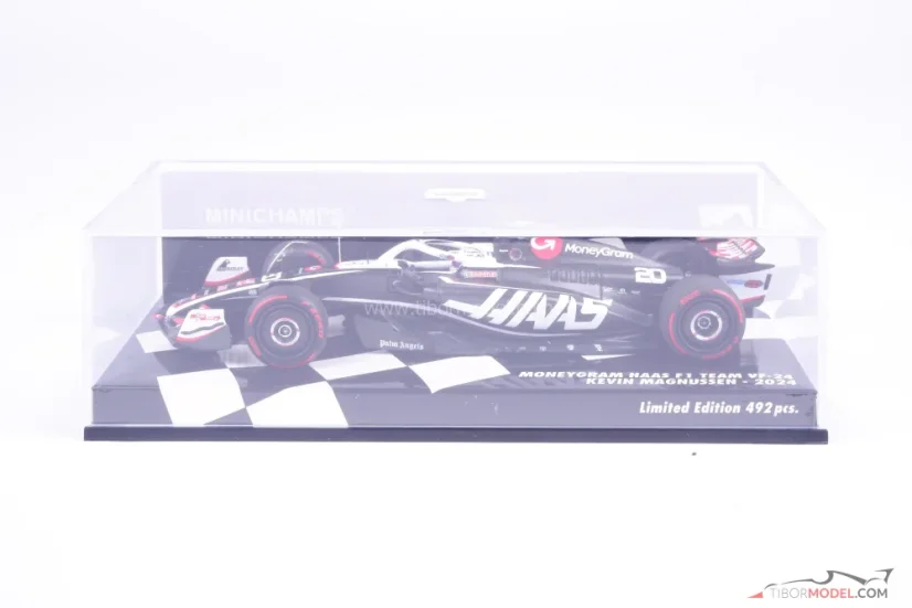 Haas VF-24 - Kevin Magnussen (2024), 1:43 Minichamps