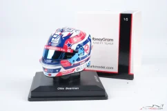 Oliver Bearman 2025 VC USA mini přilba, Haas F1 Team, 1:5 Spark