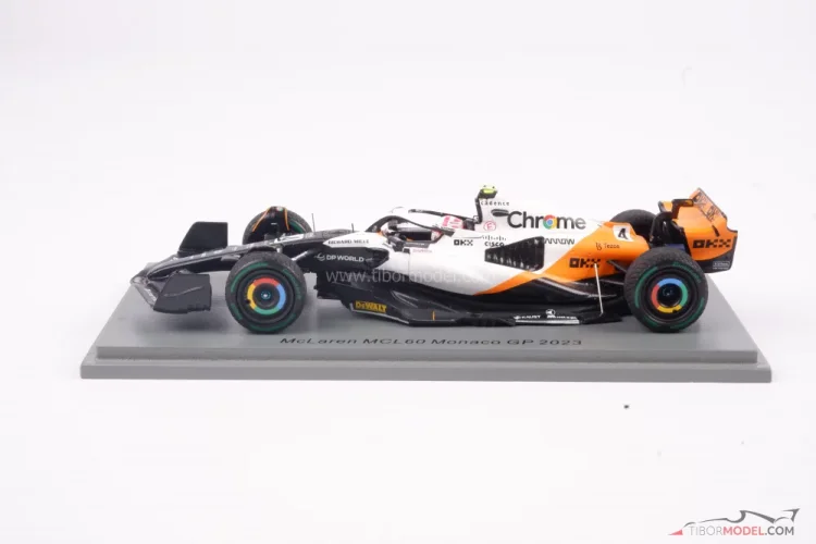 McLaren MCL60 - Lando Norris (2023), 9th Monaco, 1:43 Spark