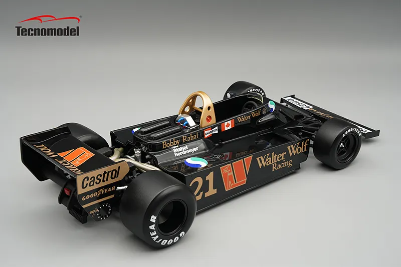 Wolf WR3/5 - Bobby Rahal  (1978), VC Kanady, 1:18 Tecnomodel
