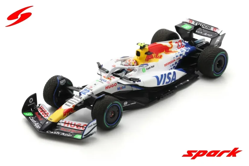 Racing Bulls VCARB02 - Yuki Tsunoda (2025), VC Austrálie, 1:18 Spark