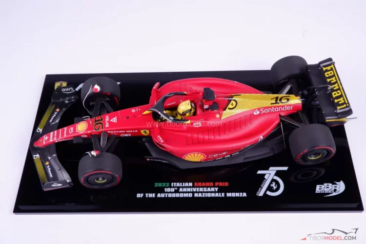 Ferrari F1-75 - Charles Leclerc (2022), VC Talianska, 1:18 BBR