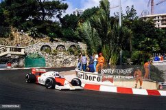 McLaren MP4/2B - Alain Prost (1985), Winner Monaco GP, 1:18 GP Replicas