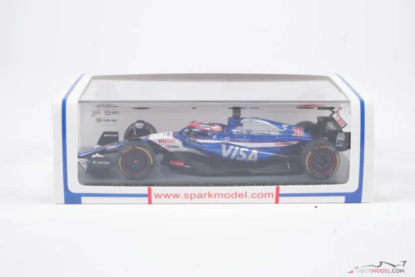 VISA RB VCARB01 - Liam Lawson (2024), US GP 1:43 Spark