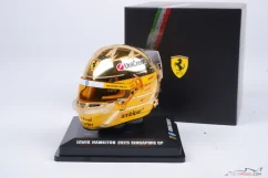 Lewis Hamilton 2025 Szingapúri Nagydíj mini sisak, Ferrari, 1:5 Looksmart