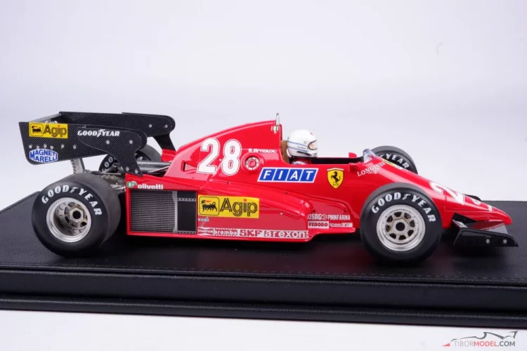 Ferrari 126 C3 - René Arnoux (1983), Győztes Német Nagydíj, 1:18 GP Replicas