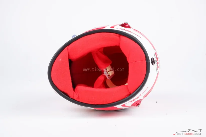 Charles Leclerc 2025 Ferrari mini prilba, 1:2 Bell