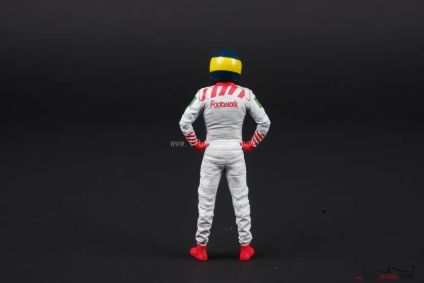 Figúrka Michele Alboreto 1992, Footwork, 1:18