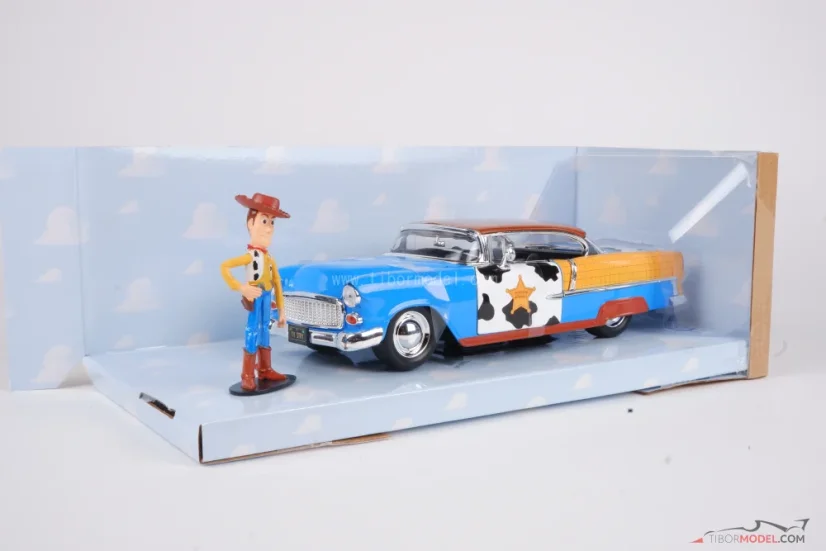 Woody a Chevrolet Bel Air (Toy Story), 1:24 Jada