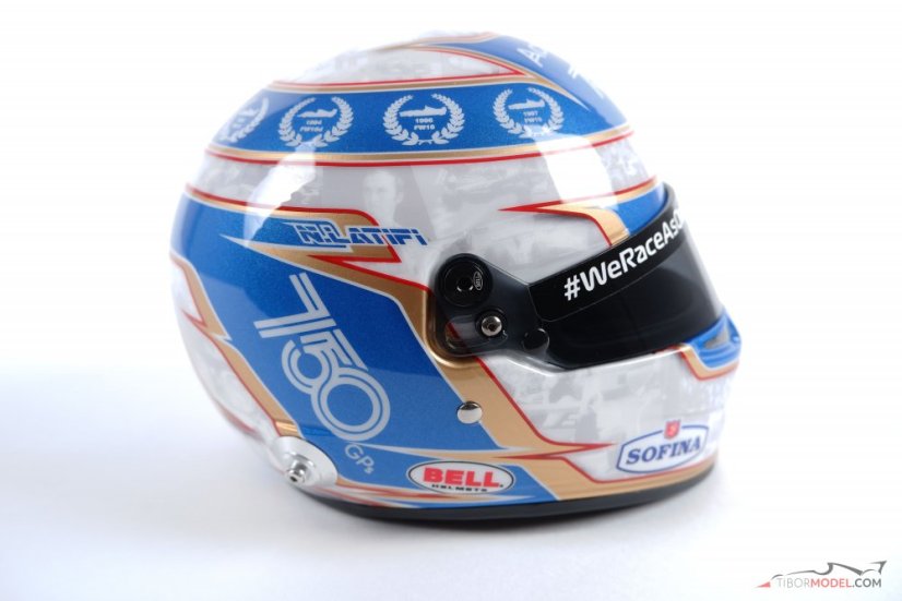 Nicholas Latifi 2021 Williams prilba, Monako, 1:2 Bell