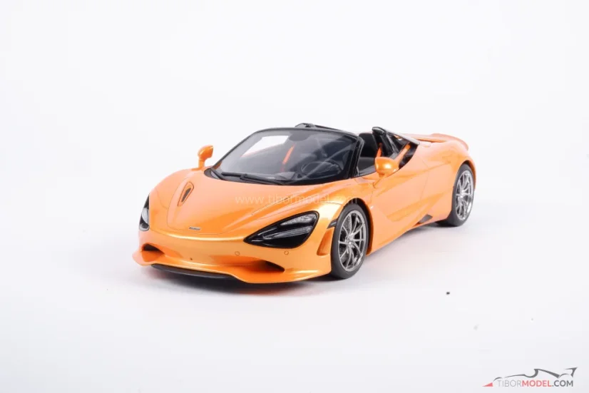 McLaren 750S Spider (2024) oranžový, 1:18 GT Spirit