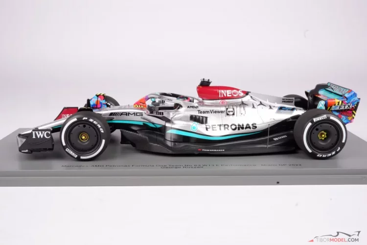 Mercedes W13 - George Russell (2022), VC Miami, 1:18 Spark