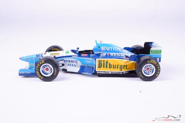 Formule 1 auto 1/24 compatibel met BENETTON B195 Michael Schumacher 1995 - OR006