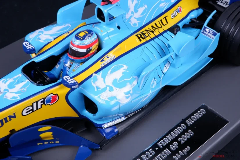 Renault R25 - Fernando Alonso (2005), British GP, 1:18 Minichamps