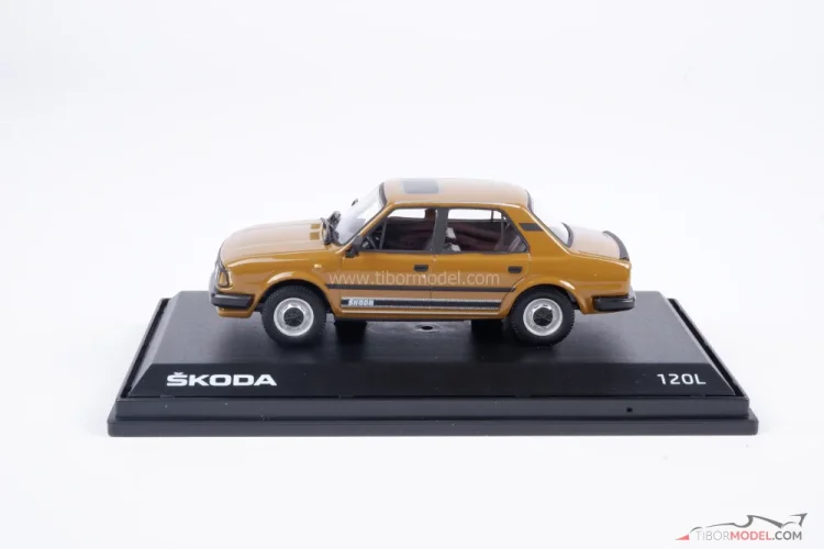 Skoda 120L (1984), tobacco, 1:43 Abrex