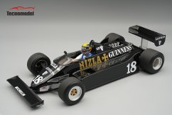 March 811 - Derek Daly (1981), Belgian GP, with driver figurine, 1:18 Tecnomodel
