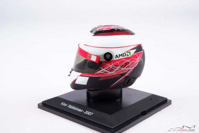 Kimi Raikkonen 2007 Ferrari sisak, 1:5 Spark