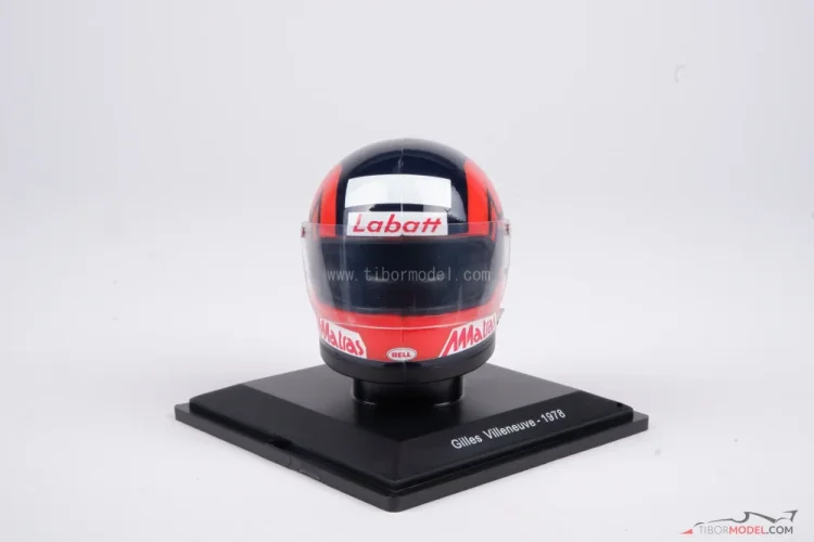 Gilles Villeneuve 1978, Ferrari helmet, 1:5 Spark