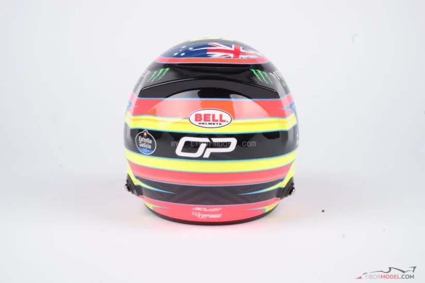 Oscar Piastri 2025 McLaren mini přilba, 1:2 Bell