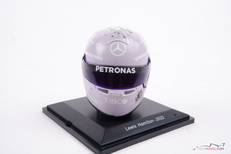 Lewis Hamilton 2022 Monaco GP, Mercedes helmet, 1:5 Spark