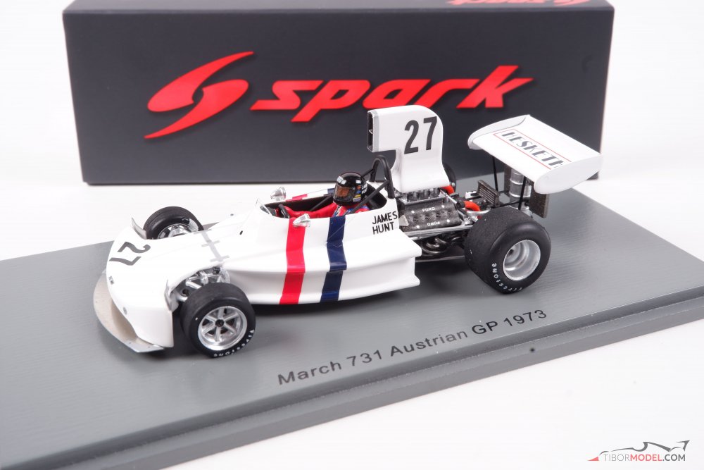 March 731 GP Österreich 1973 Hunt 1/43 Spark NEUHEIT (Neu und