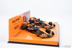 McLaren MCL38 - O. Piastri + L. Norris (2024), Double Magyar Nagydíj, 1:43 Minichamps