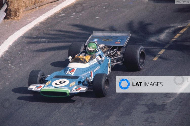 Matra MS 120 - Henri Pescarolo (1970), 3. miesto Monako, bez figúrky pilota, 1:18 GP Replicas
