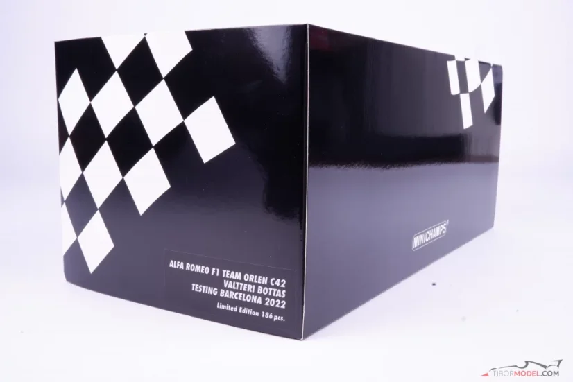 Alfa Romeo C42 - Valtteri Bottas (2022), předsezónní testy, 1:18 Minichamps