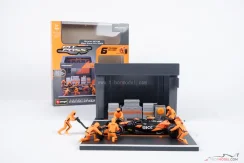 Pit Stop sada McLaren MCL38 Lando Norris (2024), 1:43 BBurago