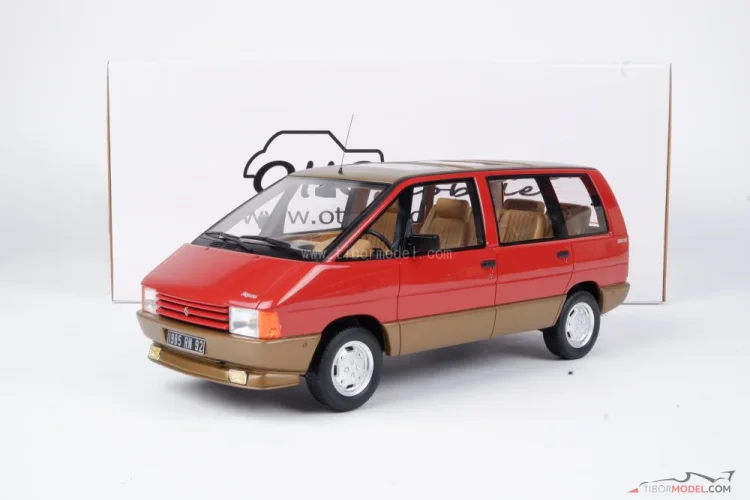 Renault Espace (1984) piros, 1:18 Ottomobile