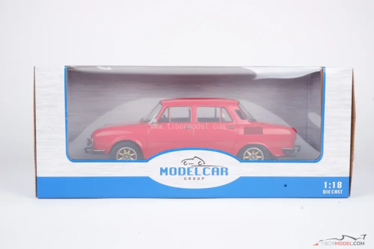 Skoda 100 piros (1969), 1:18 MCG
