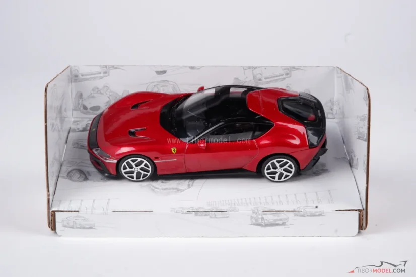 Ferrari 12Cilindri (2024) červené, 1:43 Bburago