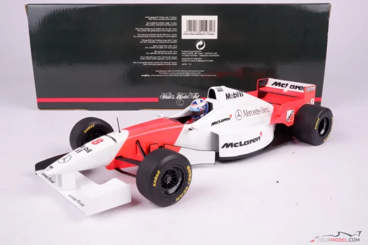 Model car McLaren MP4/11 Coulthard, 1:18 Minichamps | Tibormodel.com