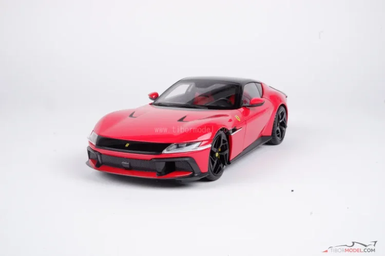 Ferrari 12Cilindri (2024) piros rosso corsa, 1:18 Polistil