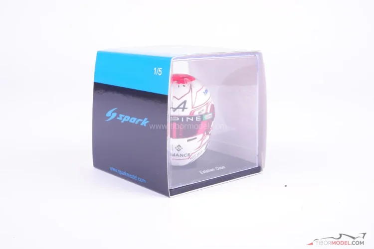 Esteban Ocon 2023, Japanese GP, Alpine helmet, 1:5 Spark