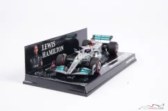 Mercedes W13 - Lewis Hamilton (2022), Brit Nagydíj, 1:43 Minichamps