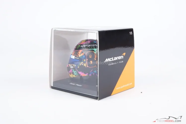 Oscar Piastri 2024 Miami Nagydíj, McLaren sisak, 1:5 Spark