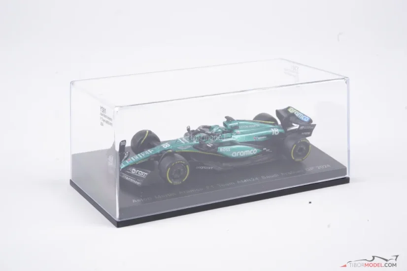 Aston Martin AMR24 - Lance Stroll (2024), 1:64 Spark