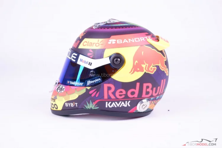 Sergio Perez 2023 Red Bull sisak, Mexikói Nagydíj, 1:2 Schuberth