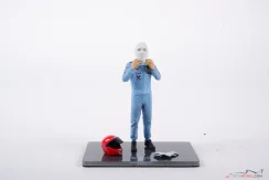 Niki Lauda 1973 pilóta figura, Spanyol Nagydíj, BRM, 1:18