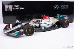 Mercedes W13 - Lewis Hamilton (2022), Miami GP, 1:18 Minichamps