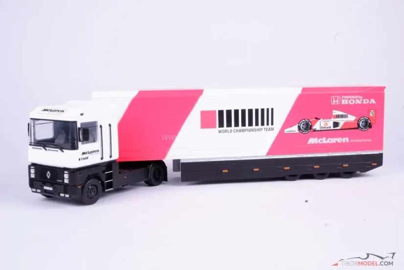 Model truck Renault Magnum McLaren F1 Team, scale 1:43