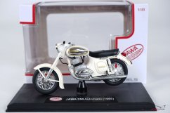 Jawa 350 Kývačka Automatic biela (1966), 1:18 Abrex