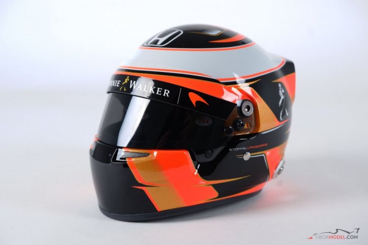 Stoffel Vandoorne 2017 McLaren prilba, 1:2 Bell