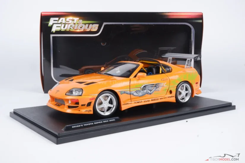 Toyota Supra MK4 (2001) Rýchle a zběsile, 1:18 Solido